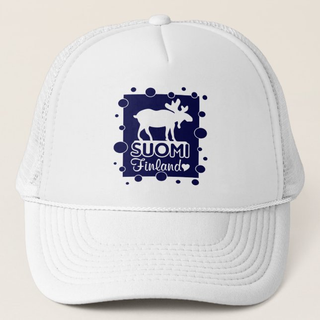 casquette finlandais de l'orignal (Devant)
