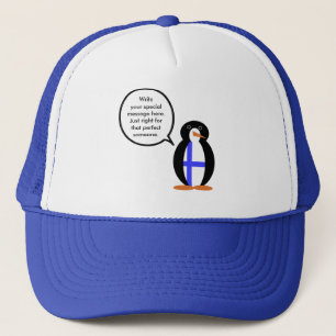 Casquette Finlande Parlant Mme Pingouin Personnalisé