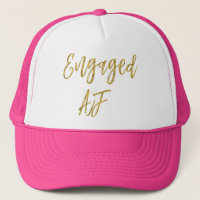 Fioul AF Gold Foil et chapeau de camion blanc
