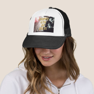Casquette Fireworks 14 chapeau 4 juillet camionneur