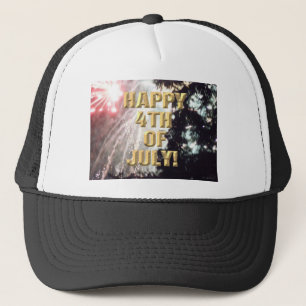 Casquette Fireworks 14 chapeau 4 juillet camionneur