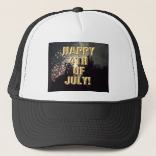 Casquette Fireworks 18 chapeau 4 juillet camionneur