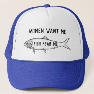 Casquette Fish fear me fishing