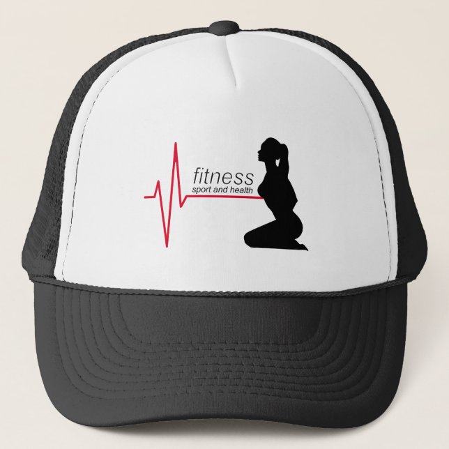 Casquette Fitness girl (Devant)
