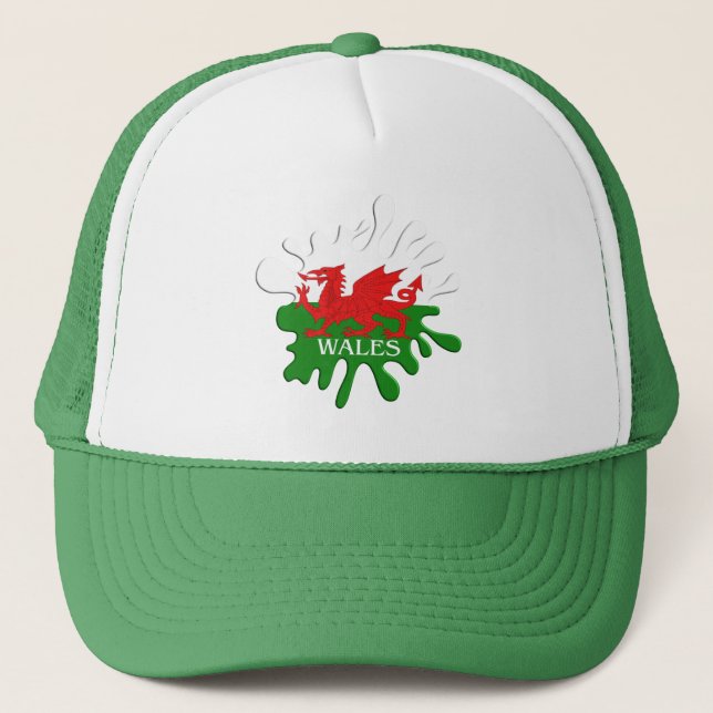 Casquette Flag de Welsh (Devant)