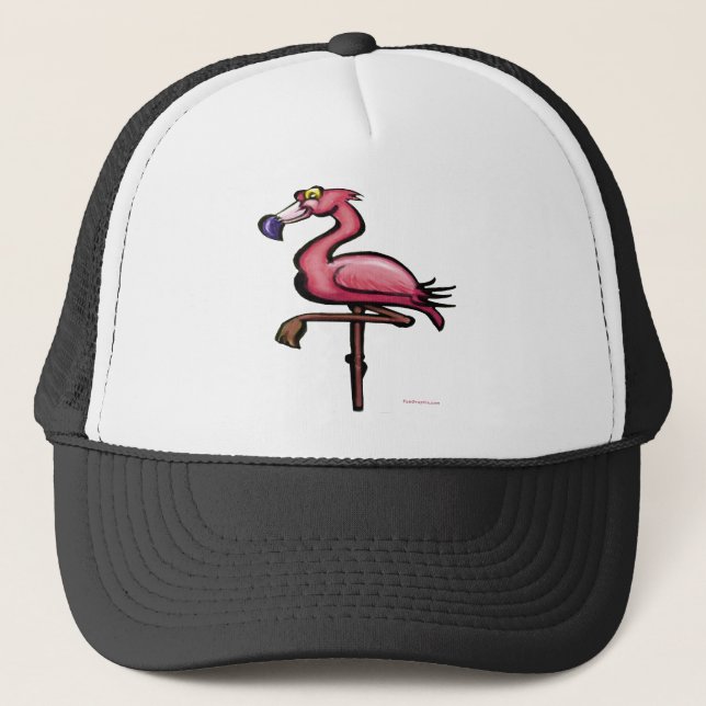Casquette Flamant rose (Devant)