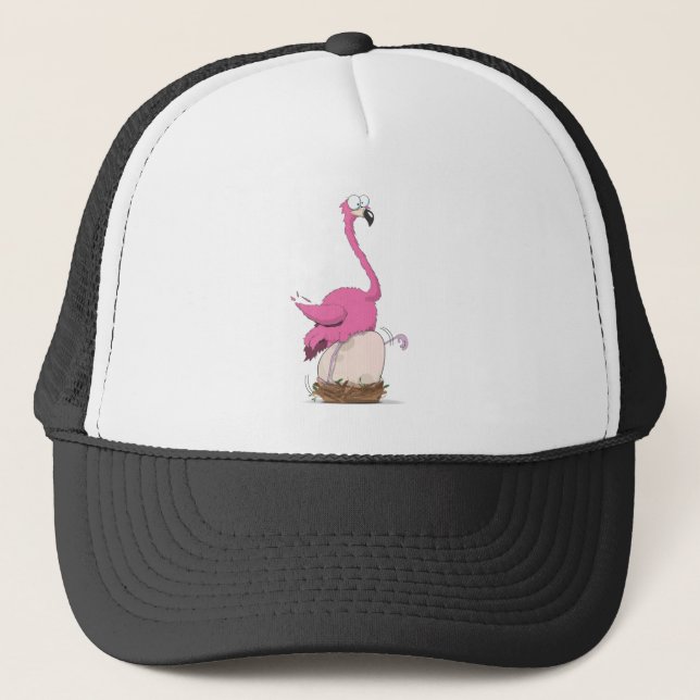 Casquette Flamant rose (Devant)