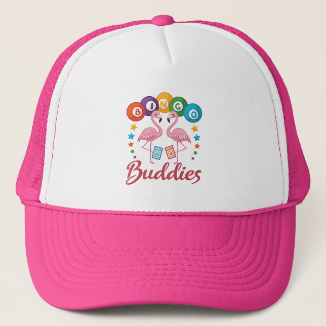 Casquette Flamant rose du lecteur Bingo Buddies (Devant)