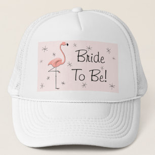 Casquette Flamant rose Rose 'Mariée À Être ! ' Chapeau de ca