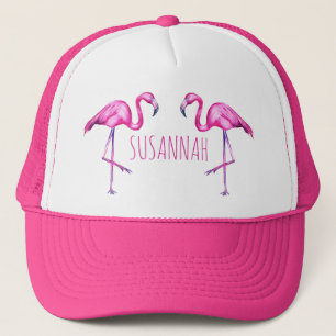 Casquette Flamant rose rose personnalisé