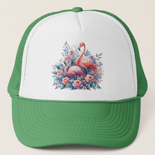 Casquette Flamant rose Sublimation-95151 (Devant)