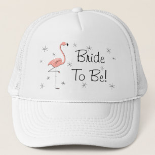 Casquette Flamingo Pink 'Bride To Be!' Trucker hat