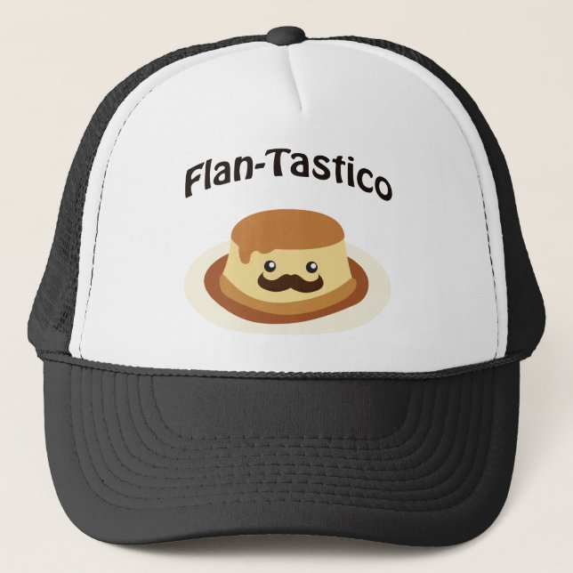 Casquette Flan-Tastico ! Flan mignon (Devant)