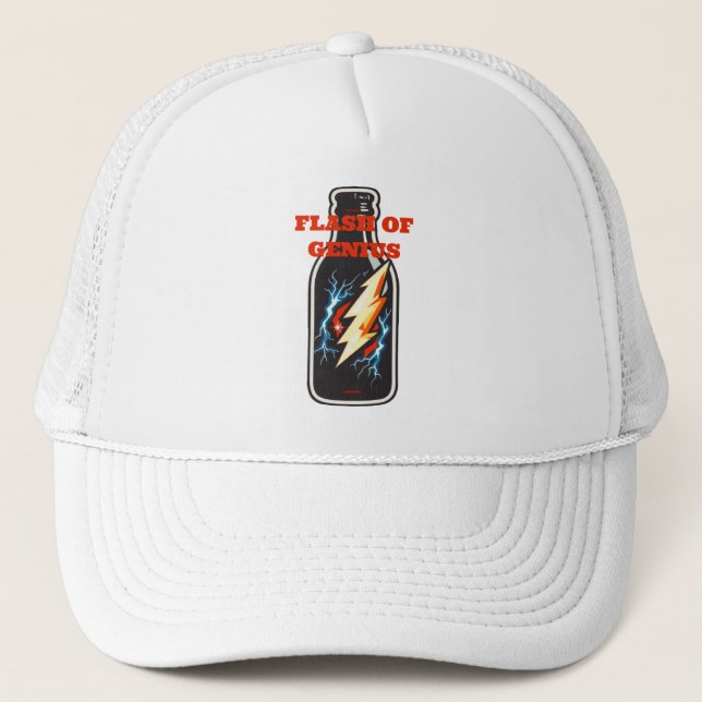 Casquette Flash de génie (Devant)