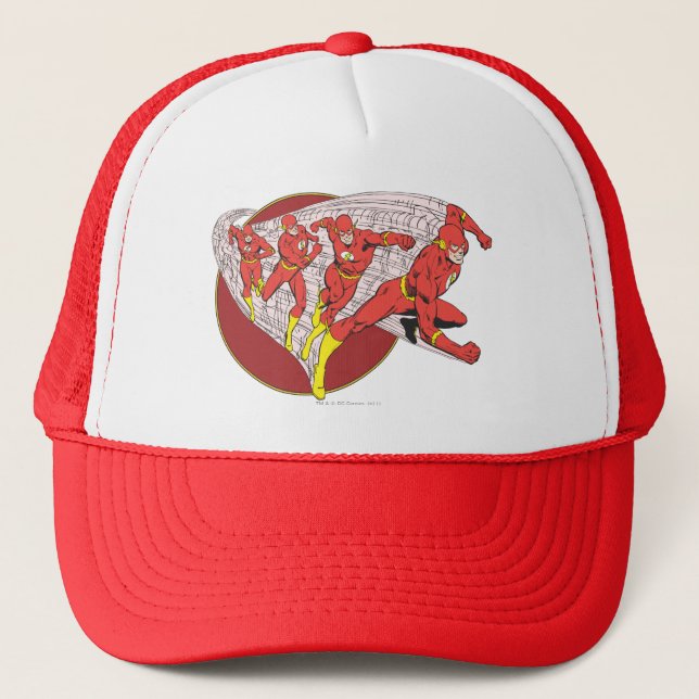 Casquette Flash en mouvement (Devant)