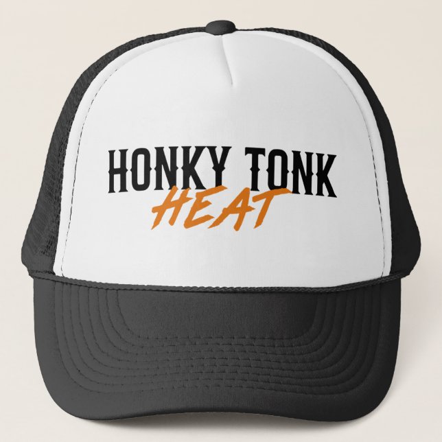 Casquette Flatline Honky Tonk Heat Foam Trucker Hat (Devant)