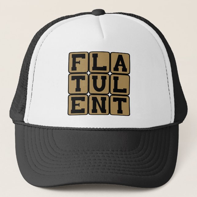 Casquette Flatulent, Plein de pets (Devant)