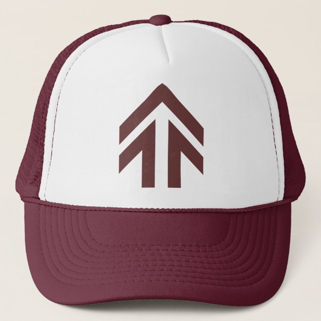 Casquette Flèche creux (Devant)