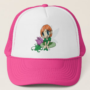 Casquette Fleur