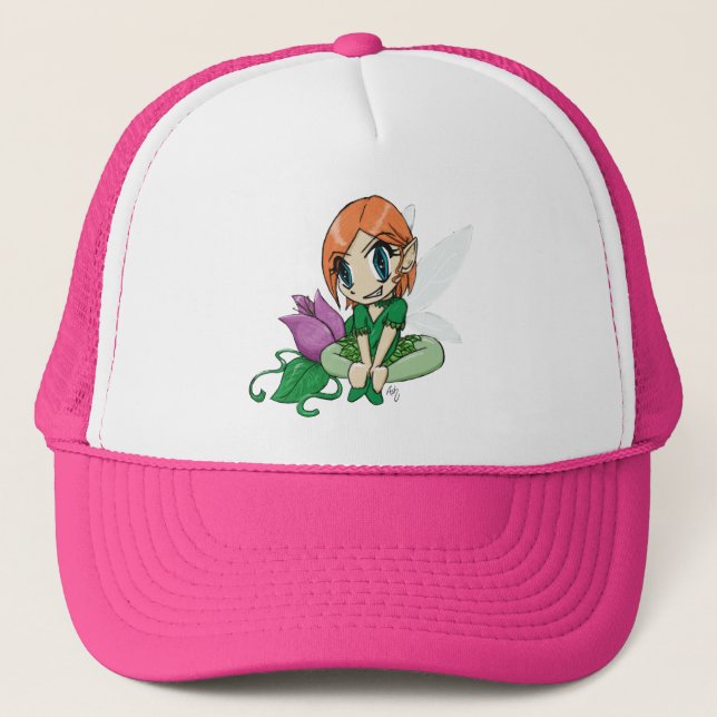 Casquette Fleur (Devant)