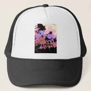 Casquette Fleur de cerisier rose