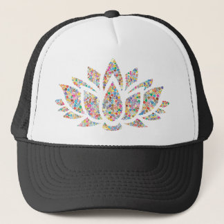 Casquette Fleur de Lotus colorée
