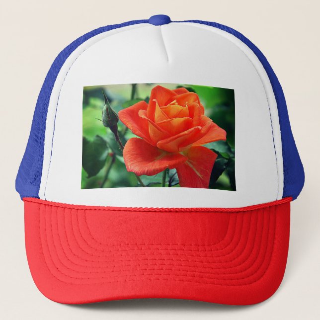 Casquette Fleur de rose de la nature-46458 (Devant)