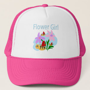 Casquette Fleur fille