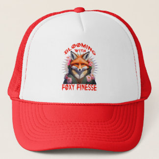 Casquette Fleur Fox Mode esthétique