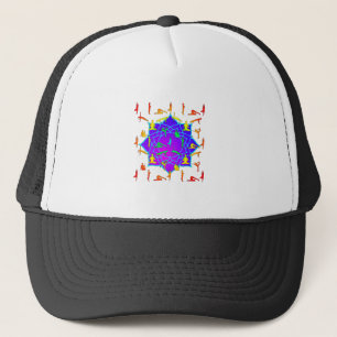 Casquette Fleur Lotus Avec Poireaux De Yoga