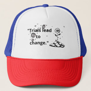 Casquette Fleurir à travers les épreuves – La force des fiss