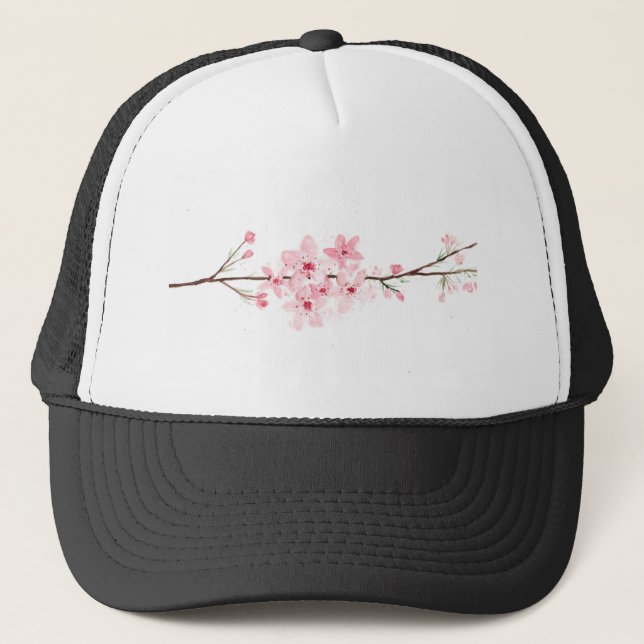Casquette Fleurs de cerisiers (Devant)