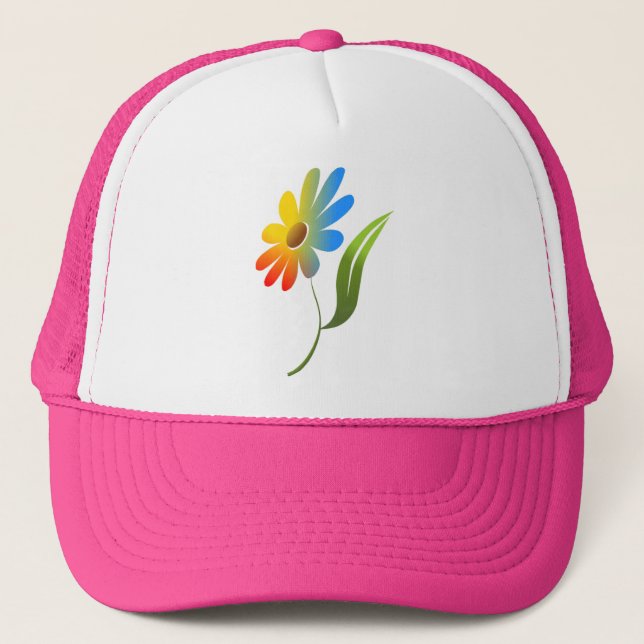 CASQUETTE FLEURS DE PLANCHER (Devant)