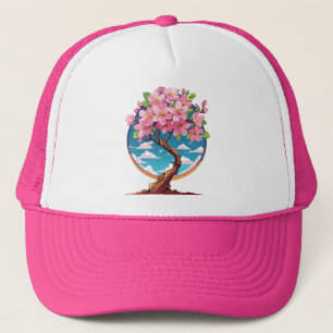 Casquette Fleurs de Sakura en fleurs