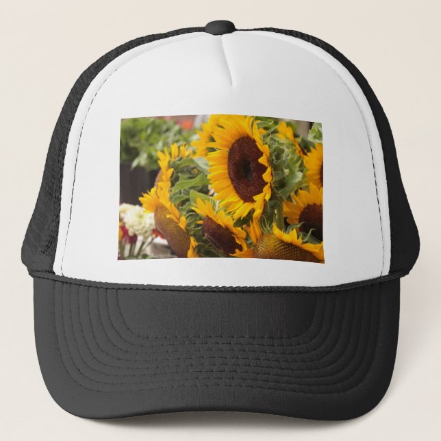 Casquette Fleurs de soleil (Devant)