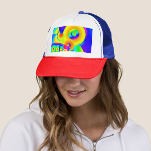 Casquette Fleurs de soleil Abstraites