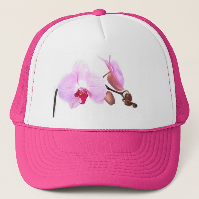 Casquette Fleurs d'orchidées aziza (Devant)