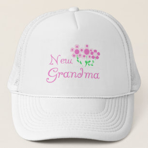 Casquette Fleurs roses Nouveaux T-shirts et cadeaux grand-mè