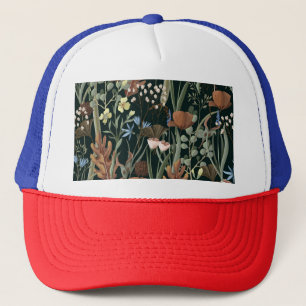 Casquette Fleurs sauvages et séchées Motif.