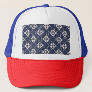 Casquette Fleurs usées : Vintage sans joint