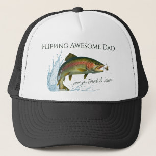 Casquette Flime Awesome papa noms d'enfants