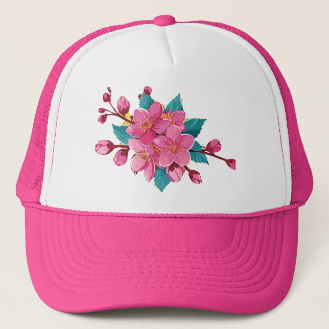 Casquette Floraison des Sakura (Devant)