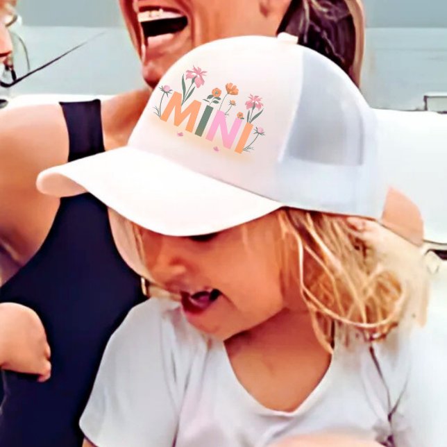 Casquette Floral Matching maman fille (Créateur téléchargé)