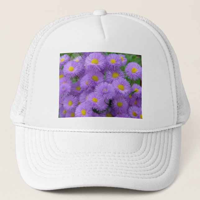 Casquette Floral pourpre (Devant)