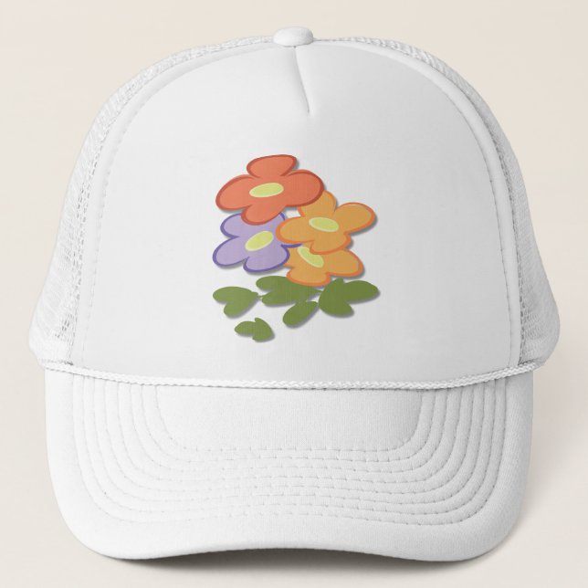 Casquette Floral simple (Devant)