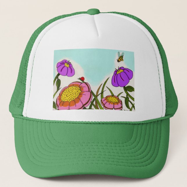 Casquette Flower Meadow (Devant)