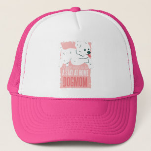 Casquette Fluffy White Chig Maman