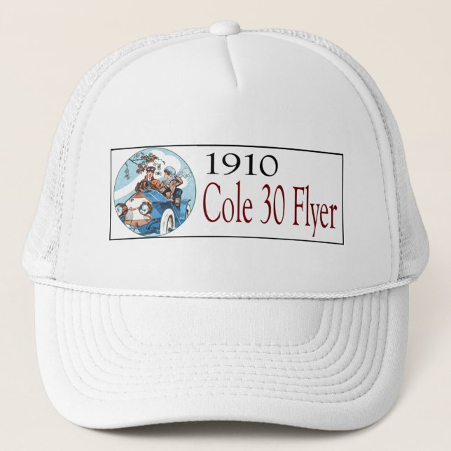 Casquette Flyer 1910 Cole 30 (Devant)