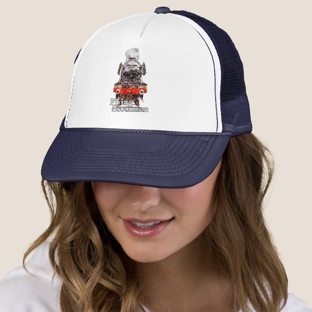 Casquette Flying Scotsman – Steam Locomotive Illustration (Créateur téléchargé)