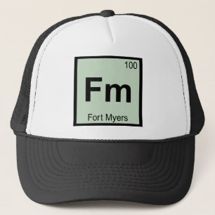 Casquette Fm - Fort Myers Floride Tableau Périodique